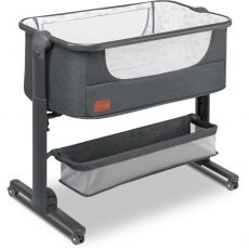 Приставная кроватка Lionelo Timon Graphite